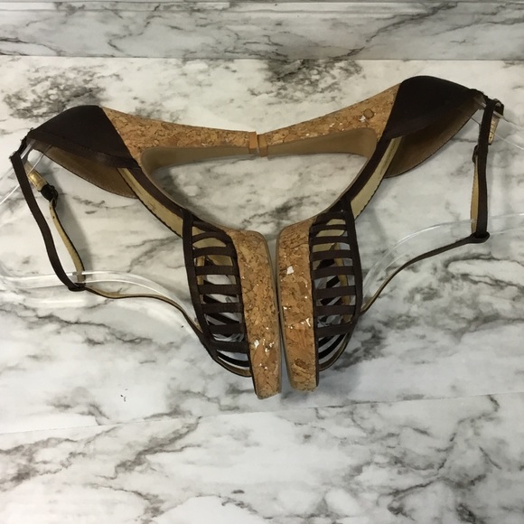 BCBGirls Ankle Strappy Heels Sandals Open Toe - Picture 5 of 12